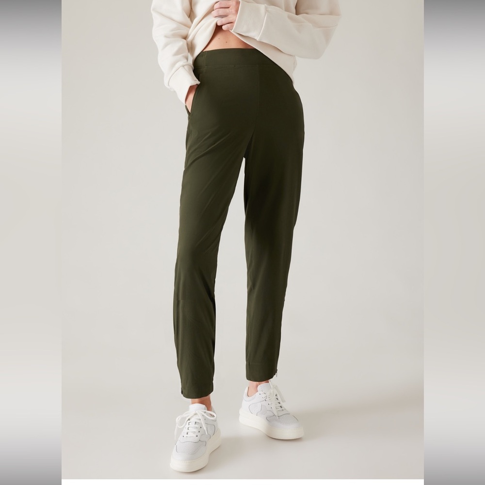 Athleta Olive Green Brooklyn Heights Jogger